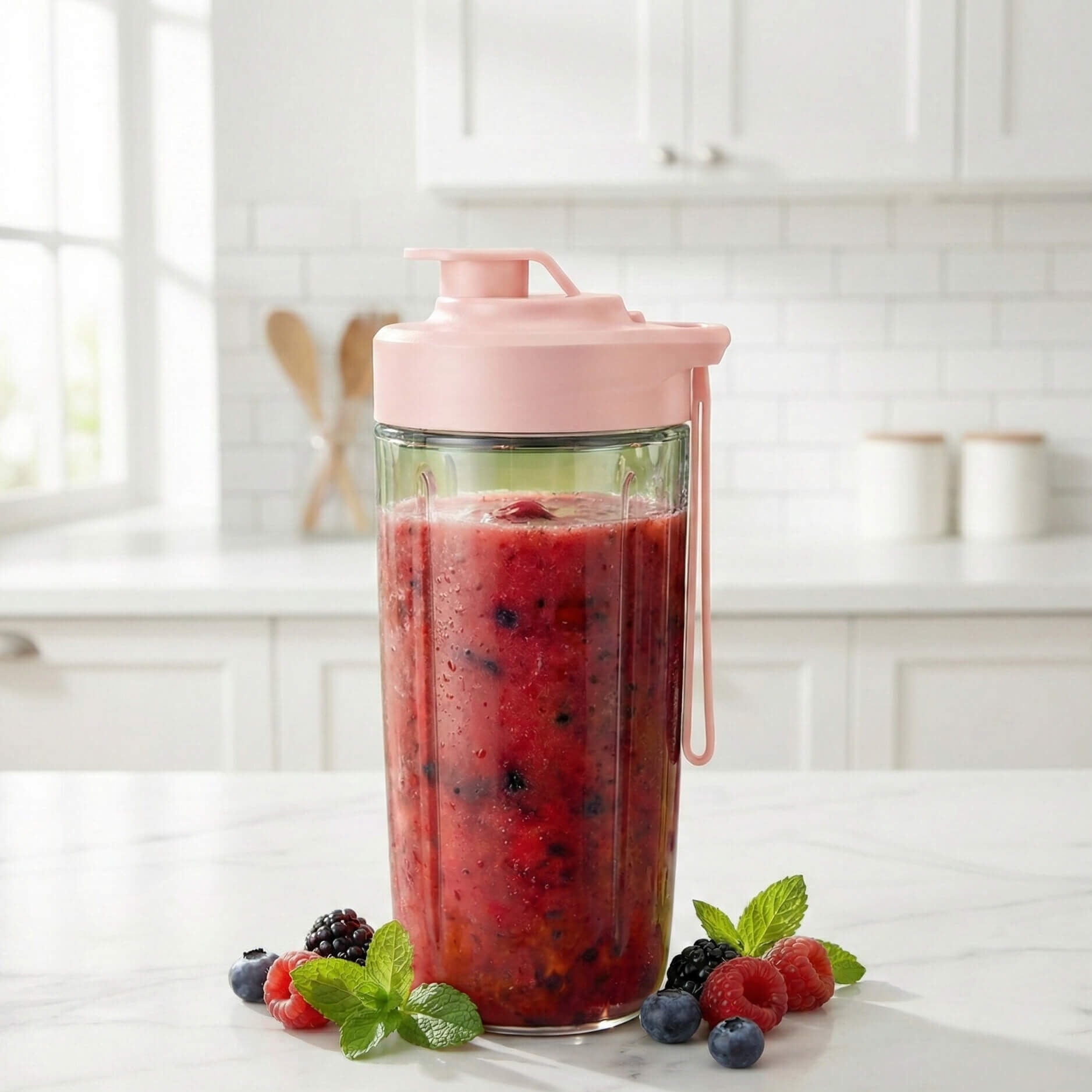 Pink Portable Blender